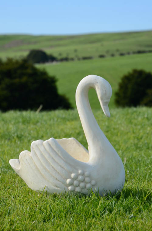 Faraway Garden Swan Planter