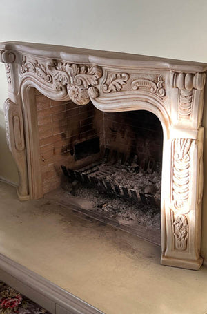 The Faraway Garden Fortunella Fireplace Surround is an elegant decorative surround comprising&nbsp;a framework of elaborate floral and foliage moulding around a standard fire opening. This beautiful piece works wonderfully indoors as well as in outdoor fire setting. Note can be extended in height.