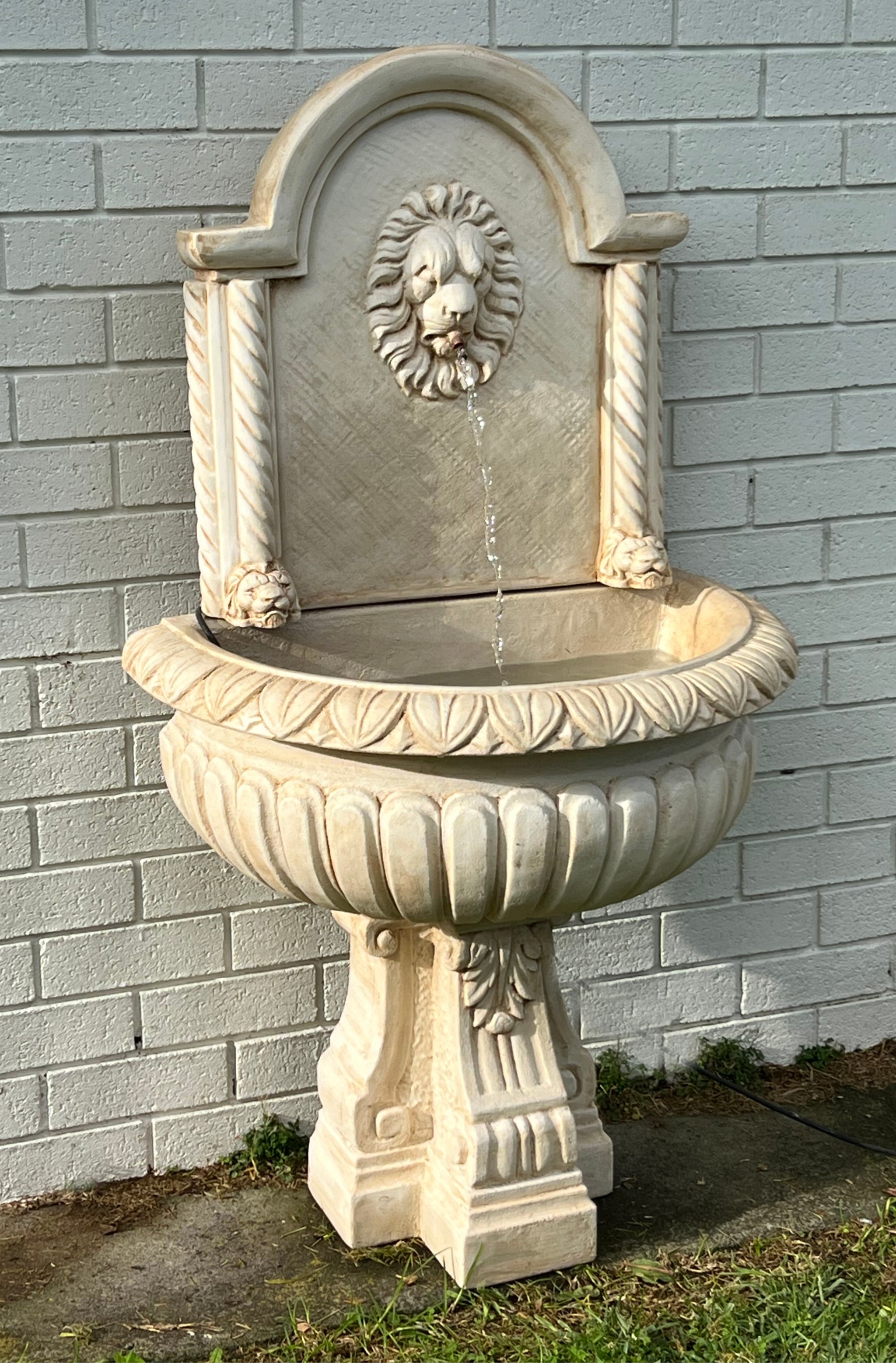 Faraway Garden Leander Wall Fountain