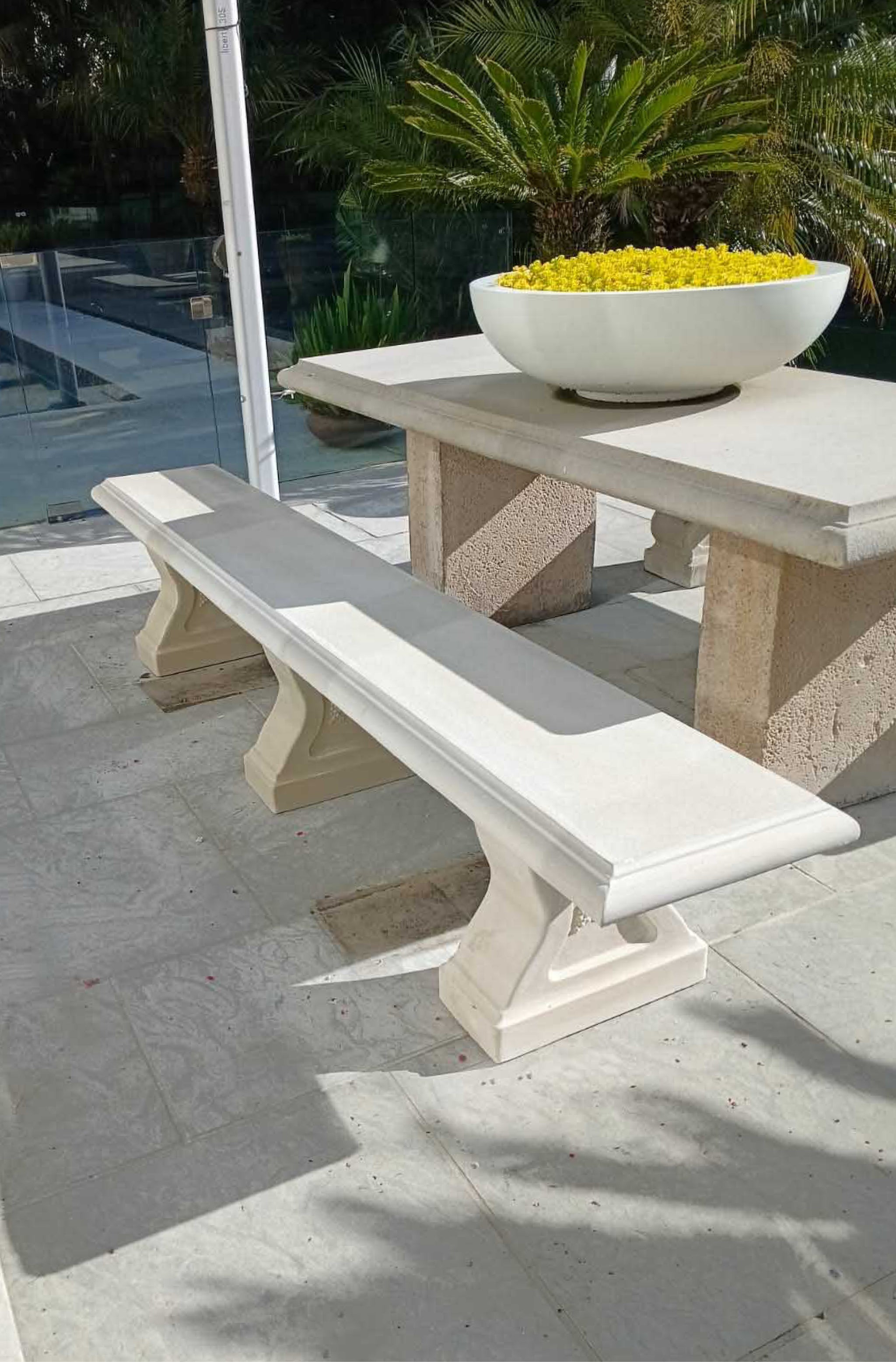 Faraway Garden Tuscan Bench Seat - Grand