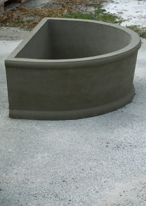 Faraway Garden Half Round Trough