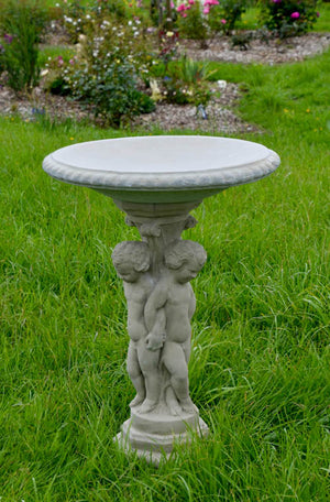 Faraway Garden Cherub Bird Bath